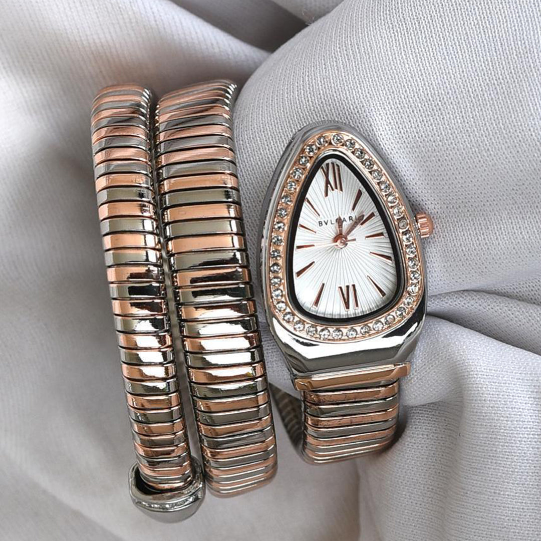 BVLGARI Snake Twist Watch β One Size Fits All | For Her | 6 Month Warranty