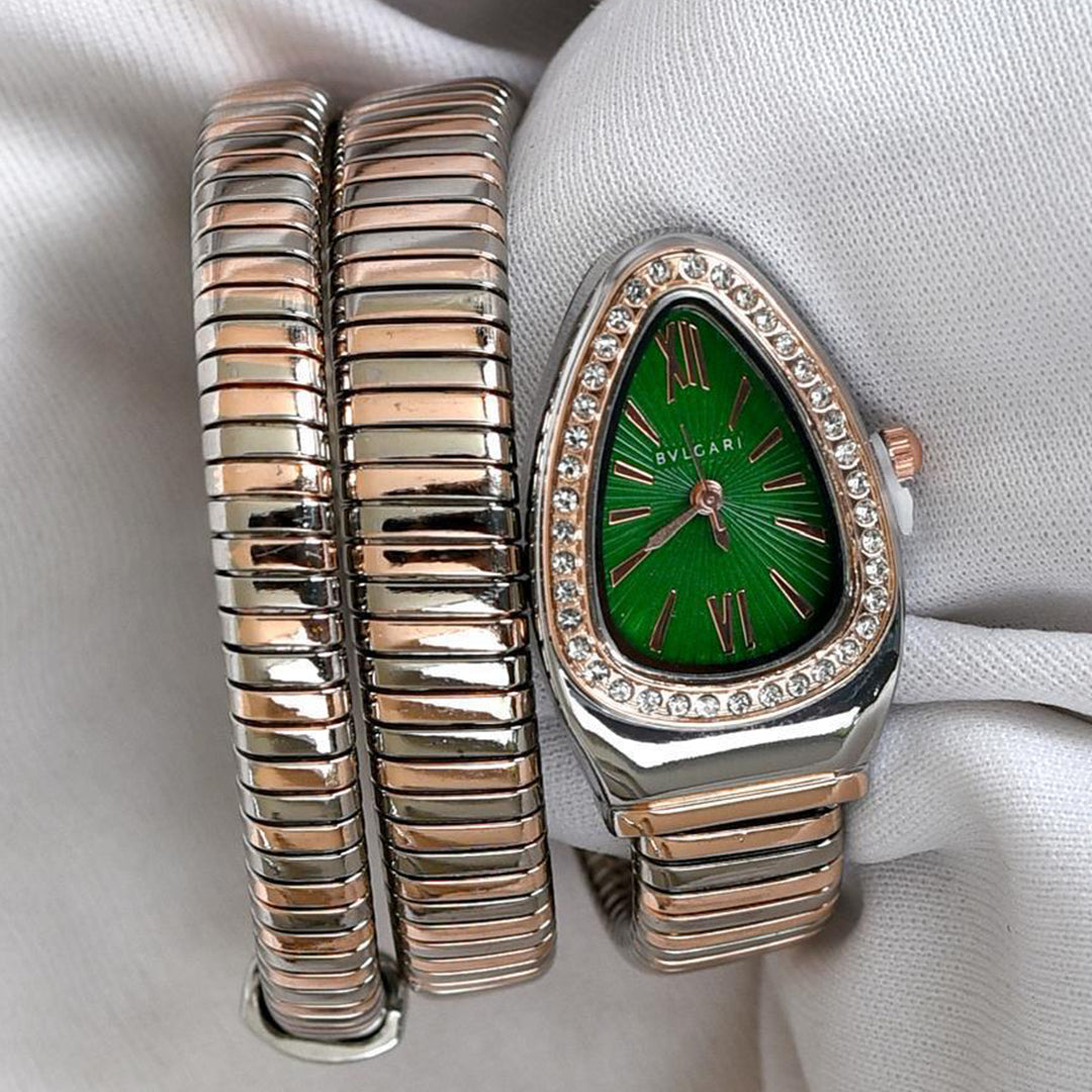 BVLGARI Snake Twist Watch β One Size Fits All | For Her | 6 Month Warranty