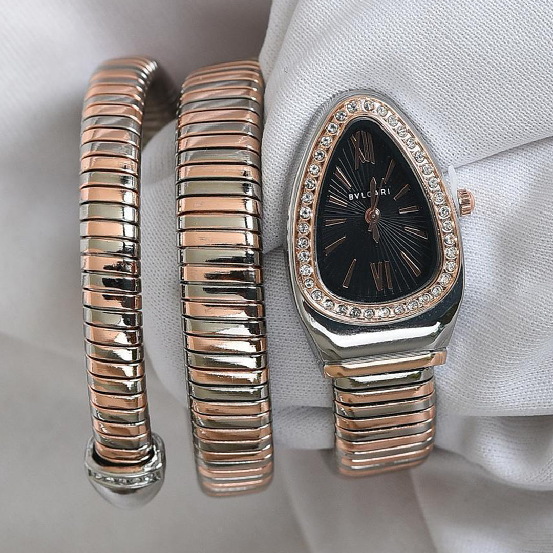 BVLGARI Snake Twist Watch β One Size Fits All | For Her | 6 Month Warranty