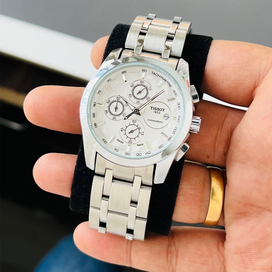 Tissot 1853 Chronograph Watch β For Him | 6 Month Warranty