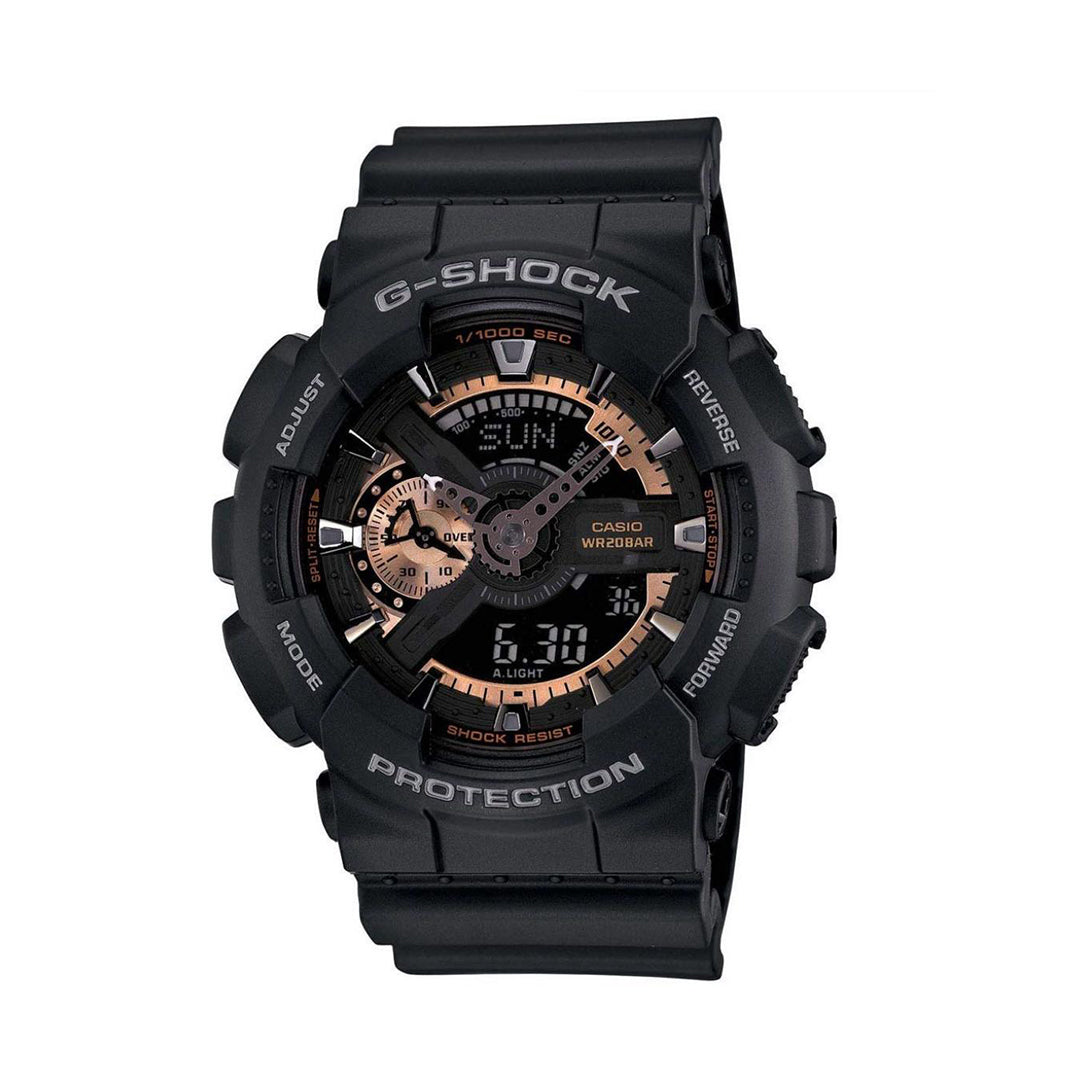 G-SHOCK GA-110GB-1 – Premium Edition with Tin Box & 6 Month Warranty