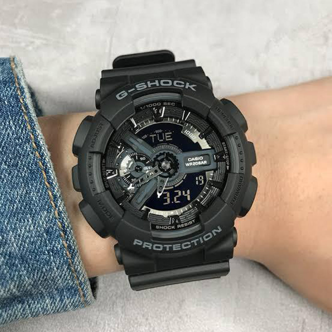 G-SHOCK GA-110GB-1 – Premium Edition with Tin Box & 6 Month Warranty