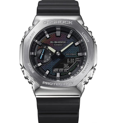 Casio G-Shock Casio OAK GA-2100RW-1A Rainbow Dial – 6 Month Warranty