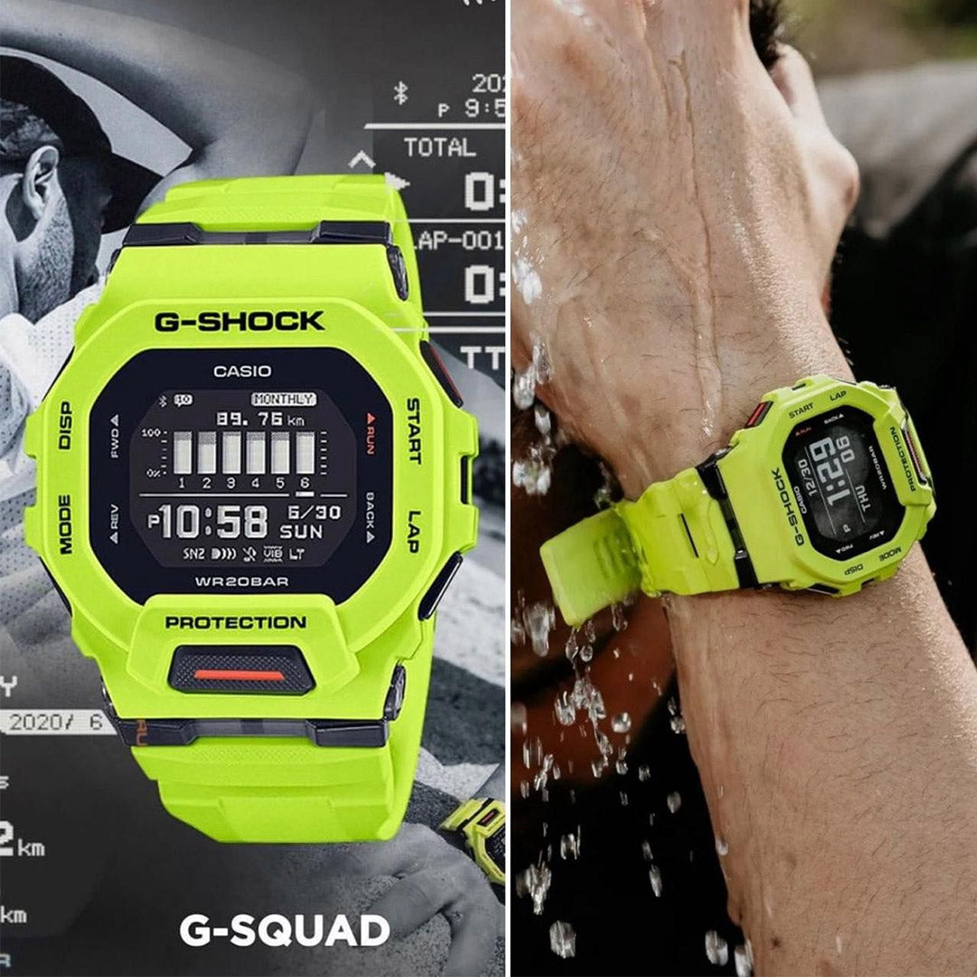 Casio G-Shock GBD-200UU-1DR Digital – 6 Month Warranty