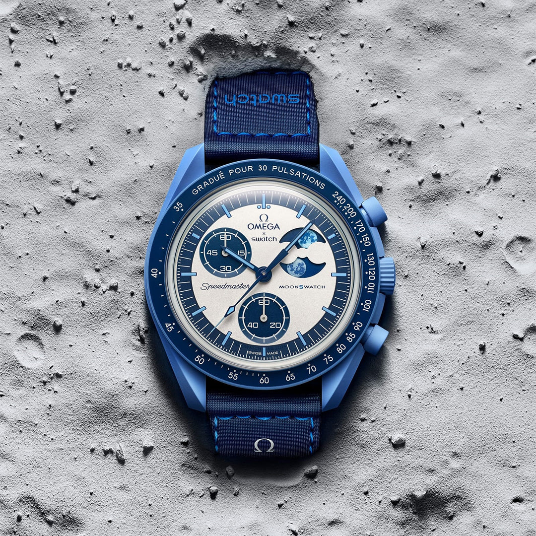OMEGA x SWATCH MOONSWATCH – Mission to the Moon Edition For Men | 6 Month Warranty