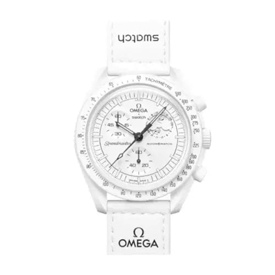 OMEGA x SWATCH MOONSWATCH – Mission to the Moon Edition For Men | 6 Month Warranty