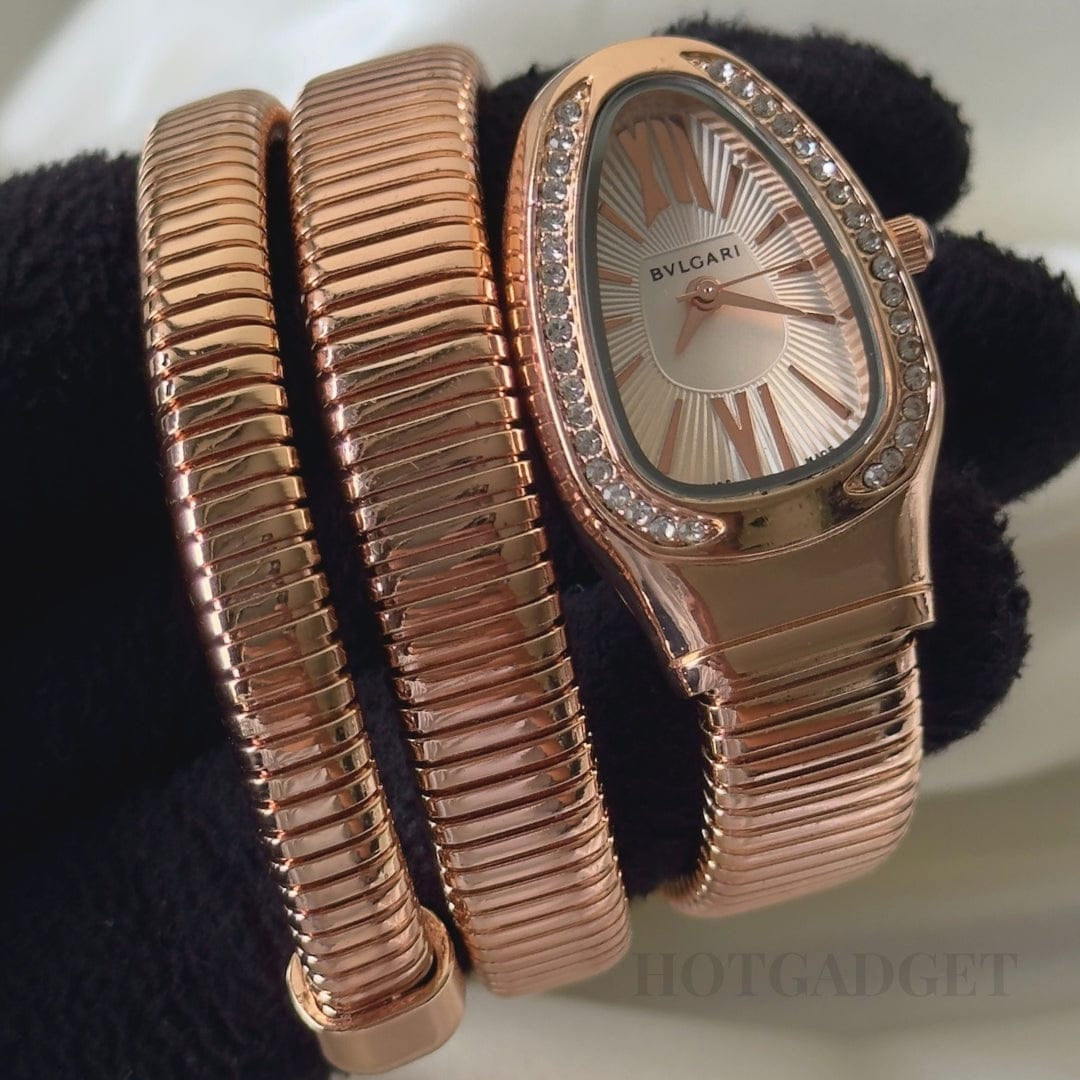 Snake Twist Watch – One Size Fits All | For Her | 6 Month Warranty