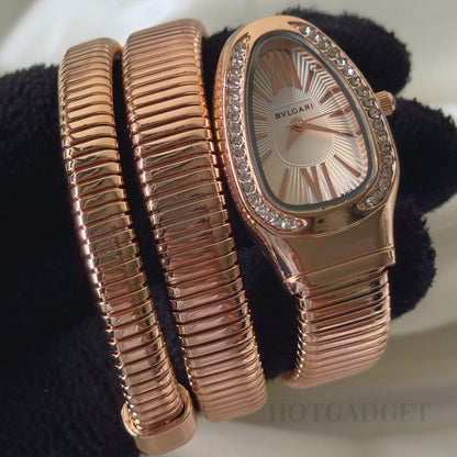 Snake Twist Watch – One Size Fits All | For Her | 6 Month Warranty