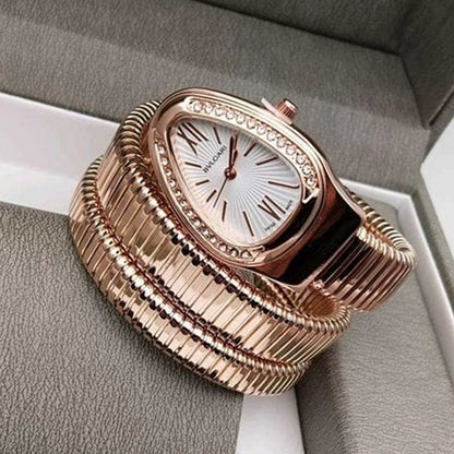 Snake Twist Watch – One Size Fits All | For Her | 6 Month Warranty