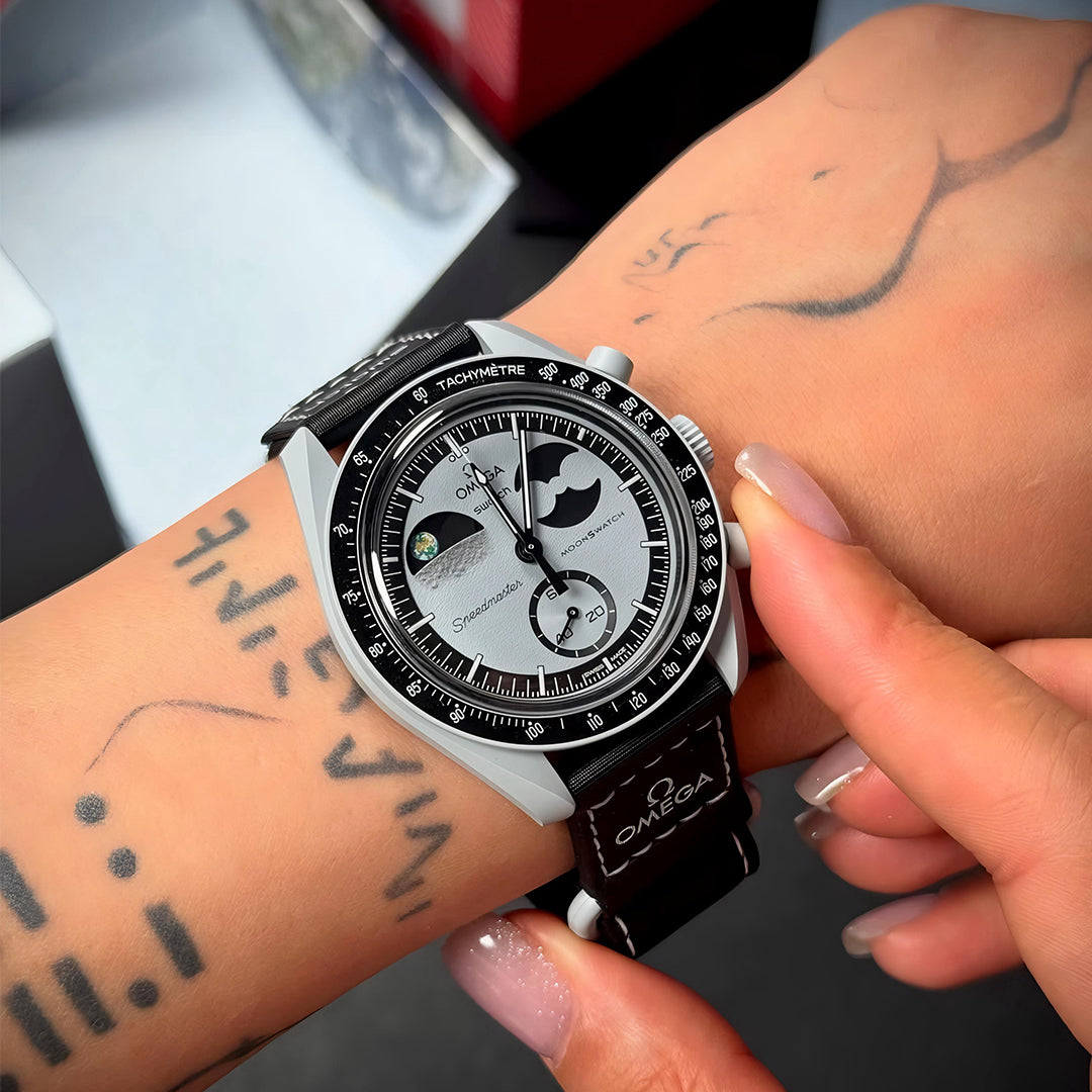 OMEGA x SWATCH MOONSWATCH – Mission to the Moon Edition For Men | 6 Month Warranty