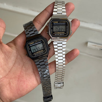 Digital Casio Vintage 7A Watch Combo with 6 Month Warranty