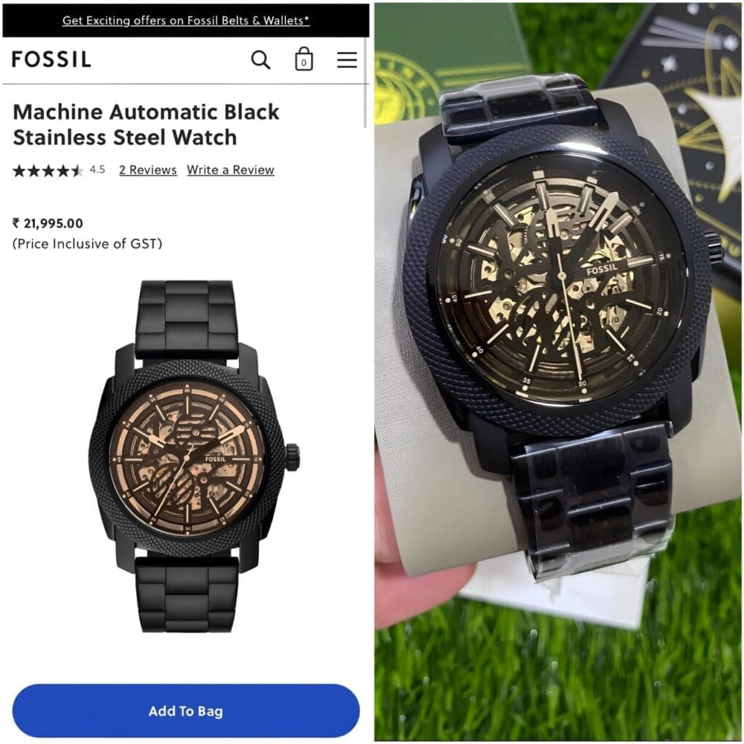 Fossil Townsman Automatic with 6 Month Warranty ⌚