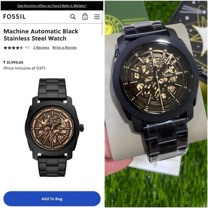 Fossil Townsman Automatic with 6 Month Warranty ⌚