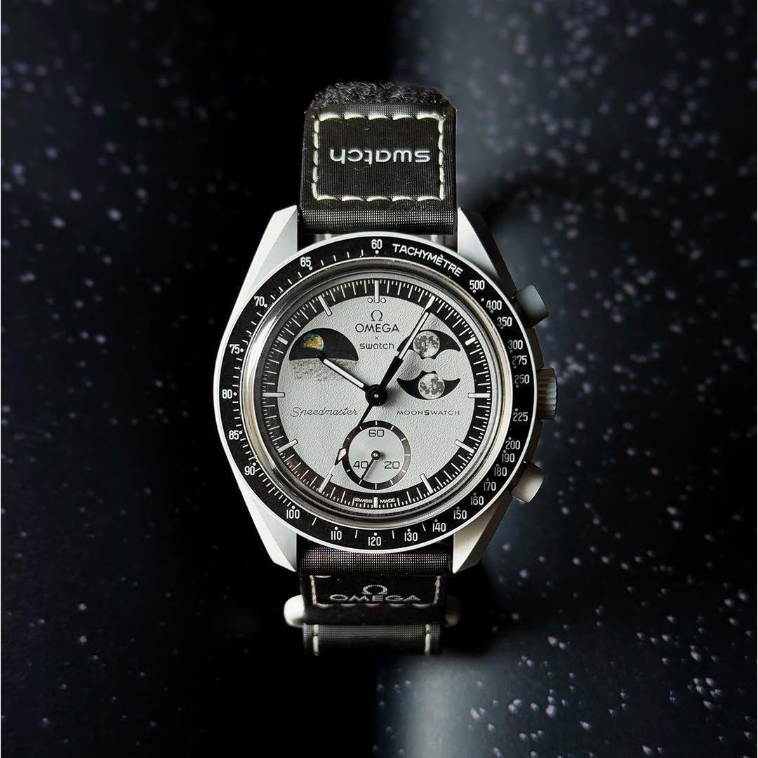 OMEGA x SWATCH MOONSWATCH – Mission to the Moon Edition For Men | 6 Month Warranty