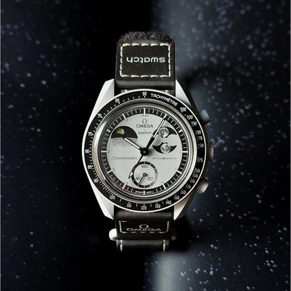 OMEGA x SWATCH MOONSWATCH – Mission to the Moon Edition For Men | 6 Month Warranty