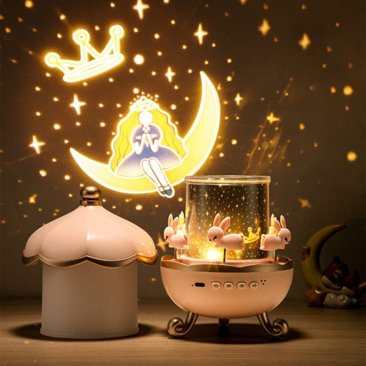 One Fire Kids Night Light Projector, Kawaii Room Decor