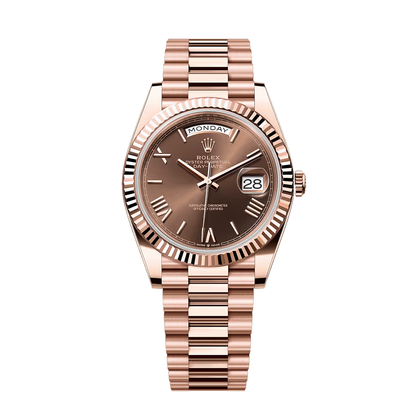 Rolexx Day-Date 40 Rose Gold